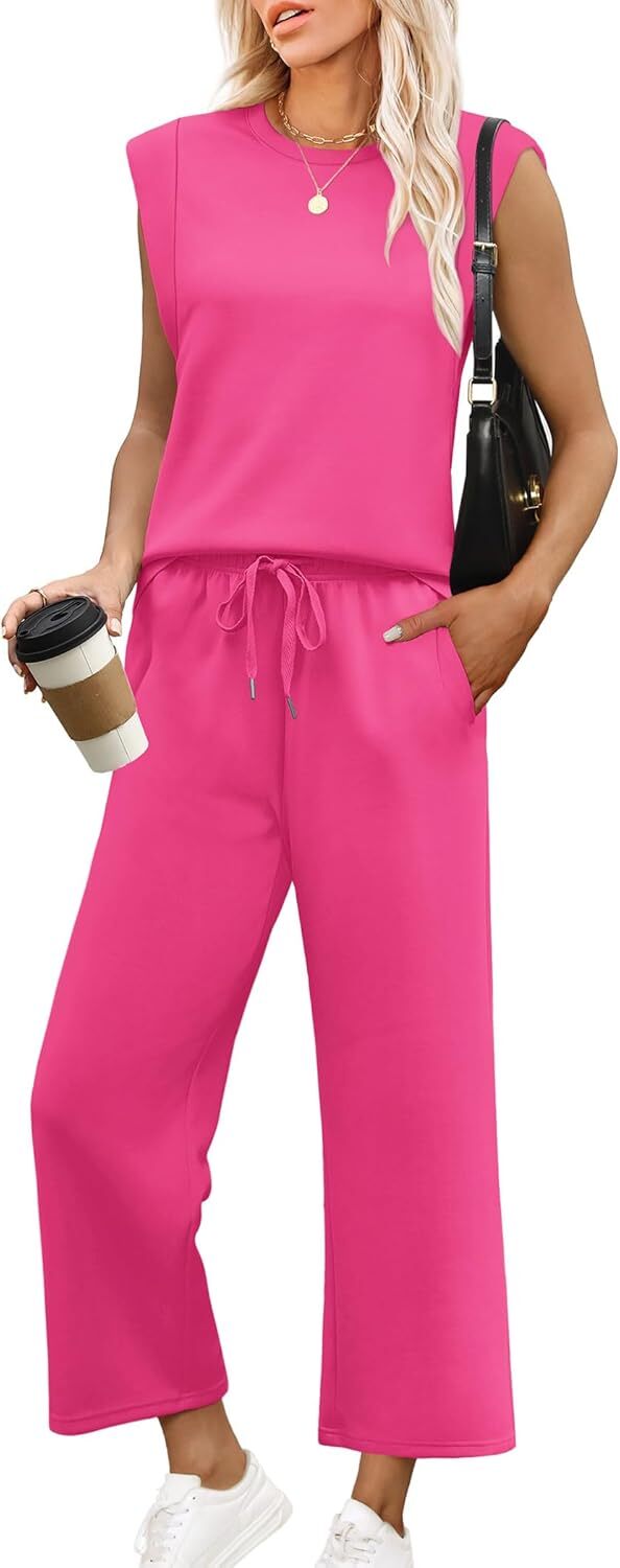 Two Piece Sets for Women Spring/Summer travel Lounge Sets