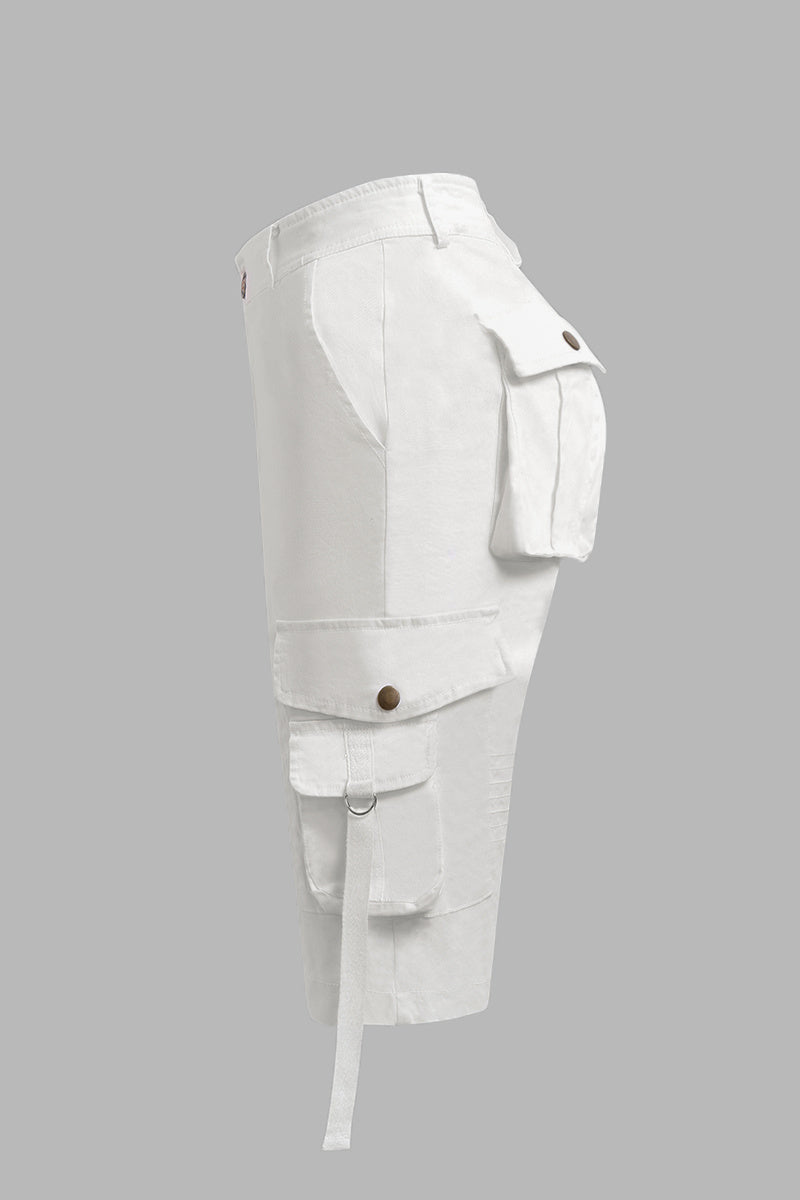 New Hot 2025🔥Stretch cargo shorts with flap pockets design