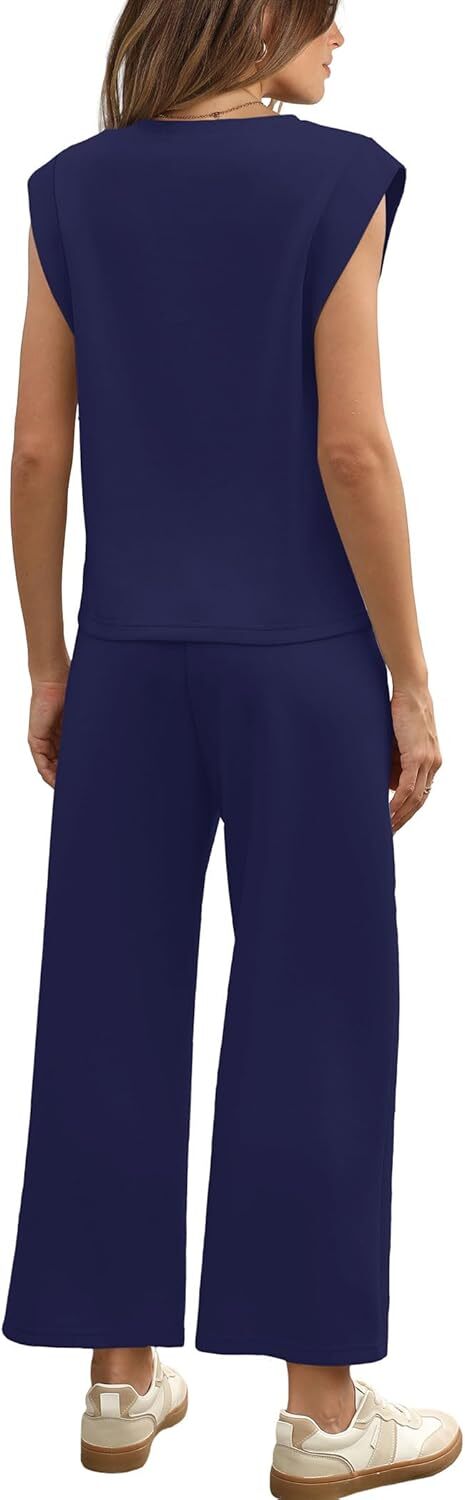 Two Piece Sets for Women Spring/Summer travel Lounge Sets