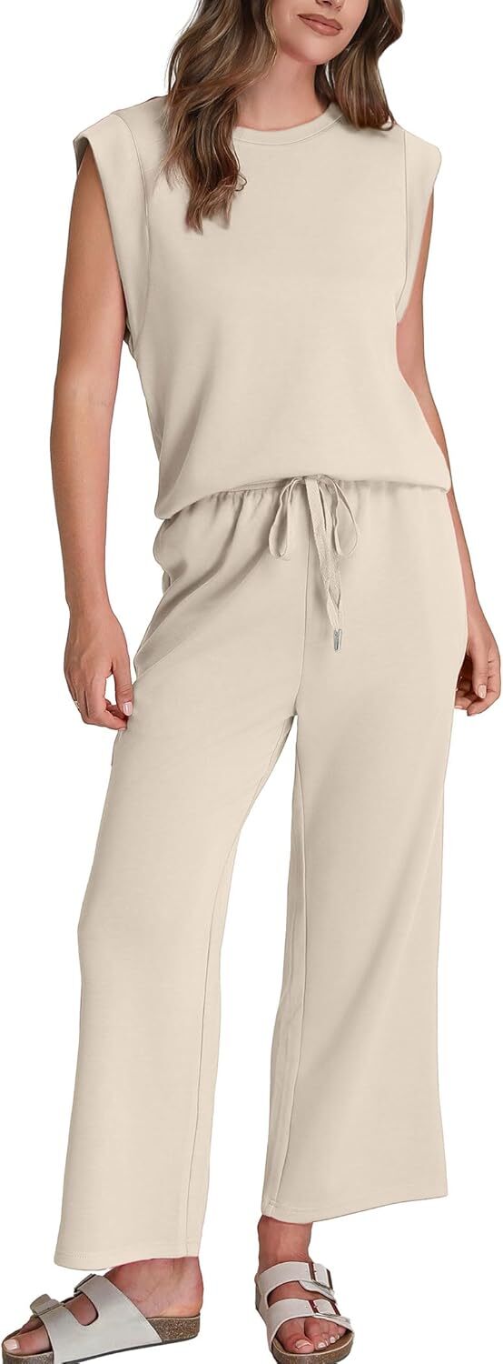 Two Piece Sets for Women Spring/Summer travel Lounge Sets