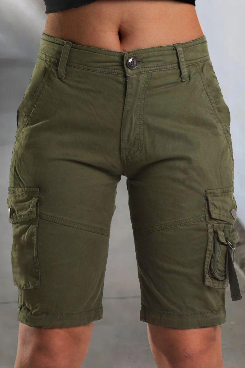 New Hot 2025🔥Stretch cargo shorts with flap pockets design