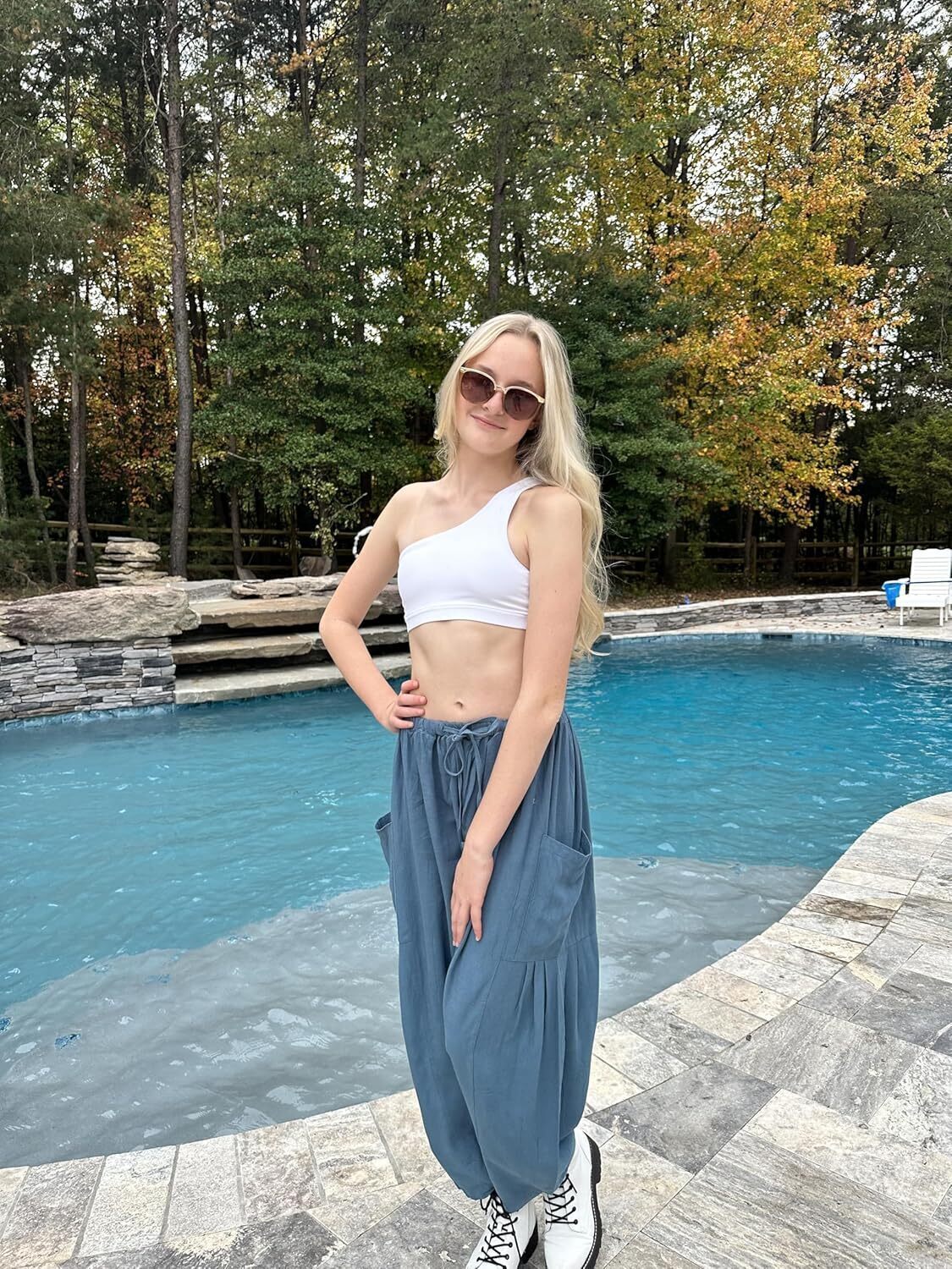 🔥FINAL SALE⚡Womens Linen Wide Leg Pants