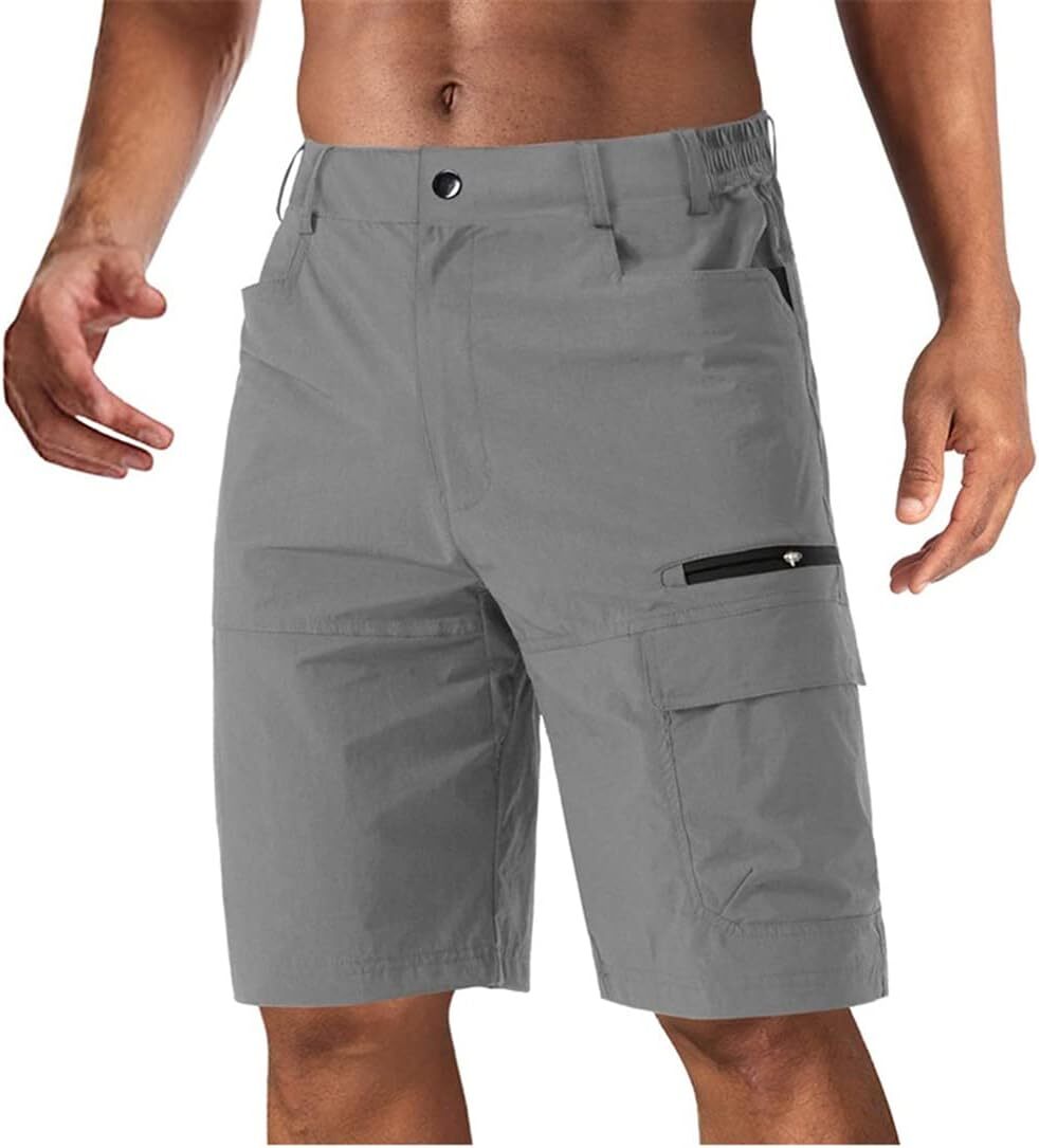 🔥Men's Summer Lightweight Quick-Dry Work Shorts(Pockets on both the front and back)