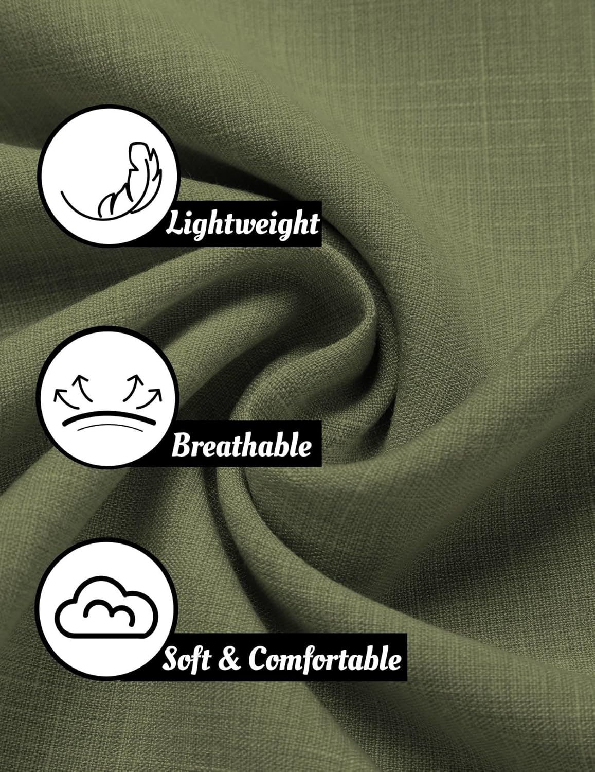 🔥Men's Linen Shirts Short Sleeve Casual Shirts Button Down Shirt for Men Beach Summer Wedding Shirt