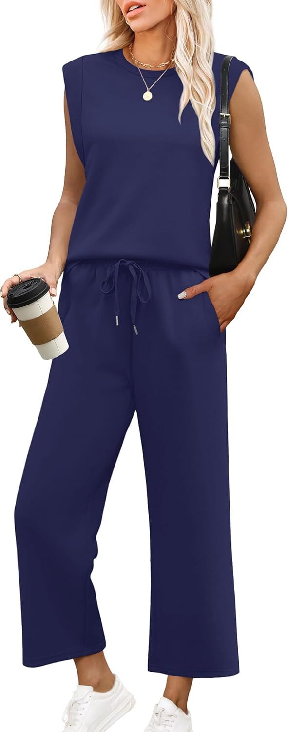 Two Piece Sets for Women Spring/Summer travel Lounge Sets