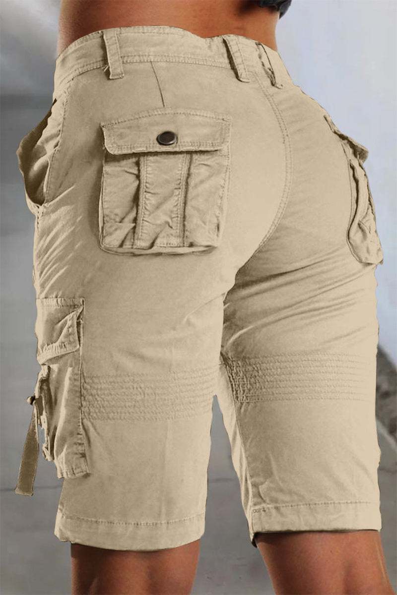 New Hot 2025🔥Stretch cargo shorts with flap pockets design